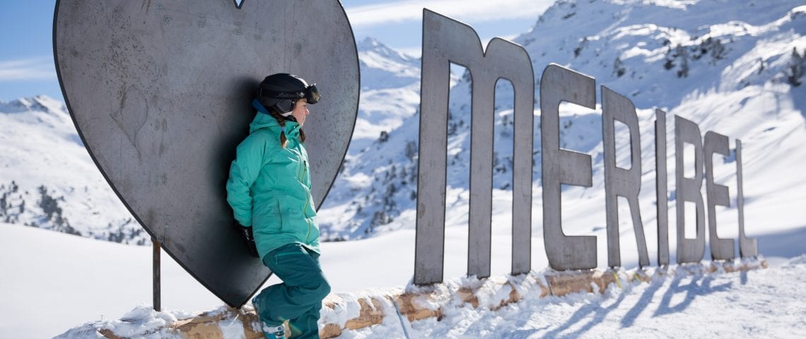 Meribel 2022/23 - skiing with kids