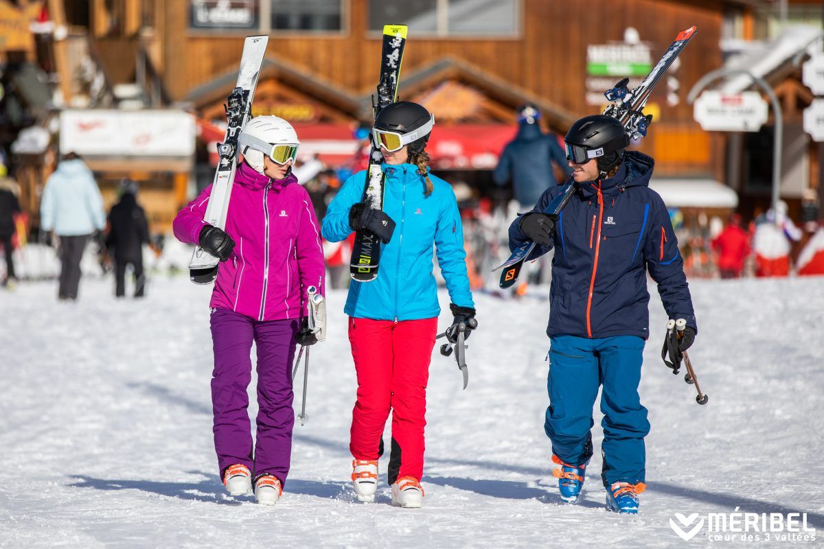 they said if you wear cute ski outfits on the slopes, then you're