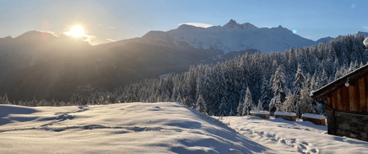 Skiing in March