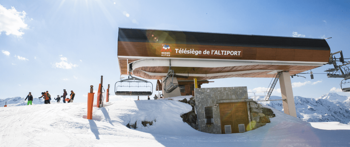 Meribel beginners slopes