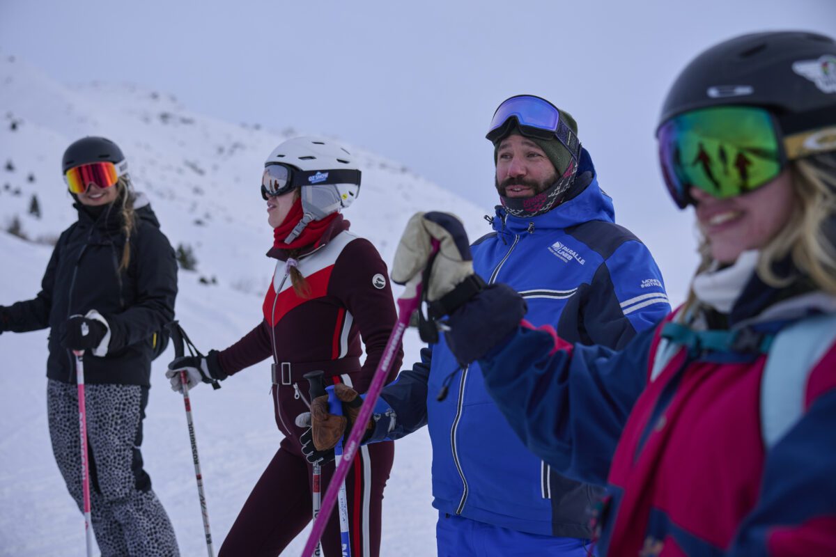 off piste skiing in Meribel - the importance of skiing with a guide