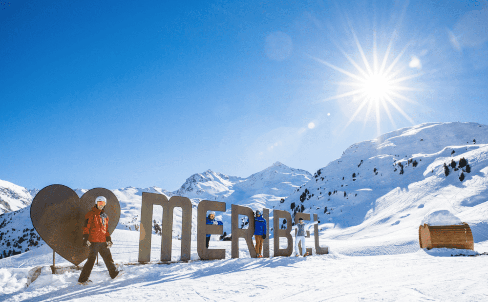 planning a group ski trip - resort 
